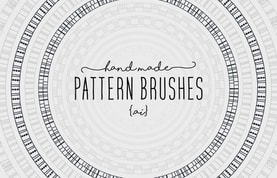 Hand Made Vector Pattern Brushes