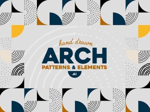 Hand Drawn Arch Patterns 1
