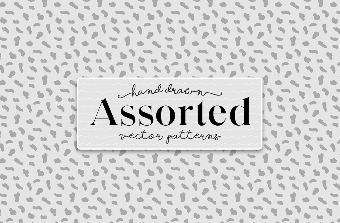 Hand Drawn Assorted Vector Patterns