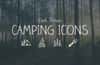 Hand Drawn Camping Vector Icons