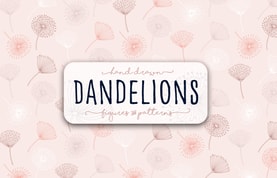 Hand Drawn Dandelions