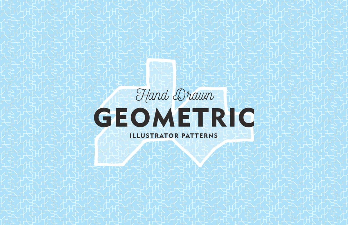 Hand Drawn Geometric Patterns Preview 1