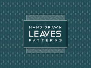 Hand Drawn Leaves Patterns 1