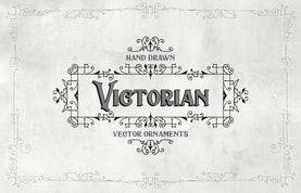 Hand Drawn Victorian Vector Ornaments