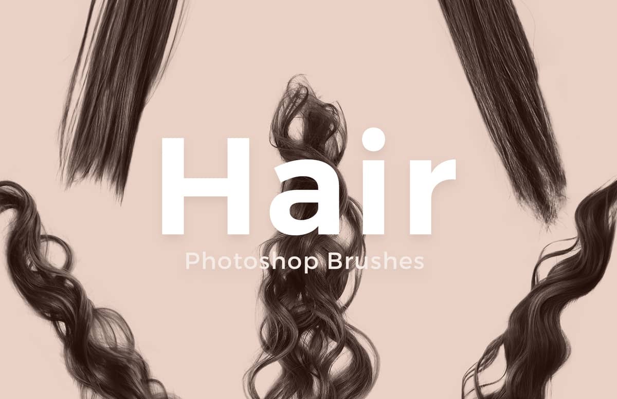 Hair Photoshop Brushes Preview 1A