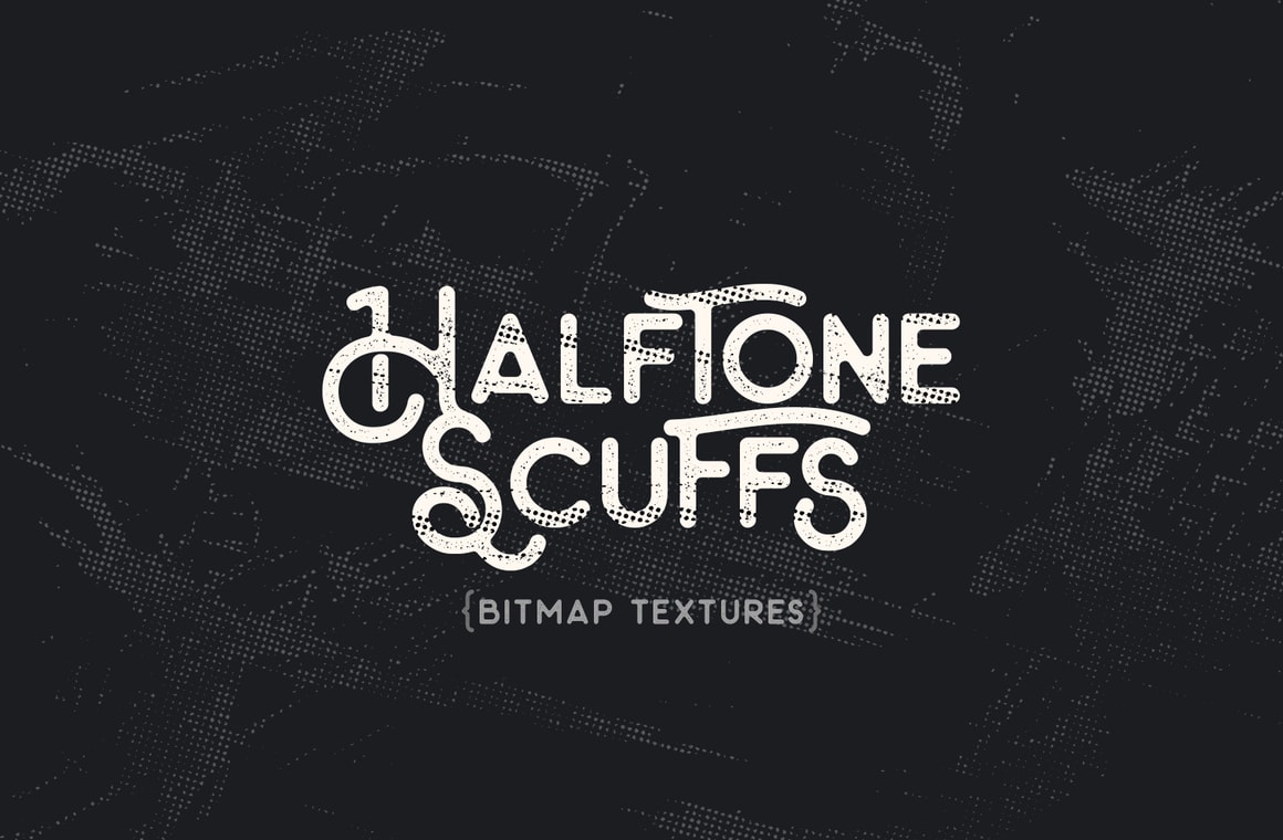 Halftone Scuffs Textures