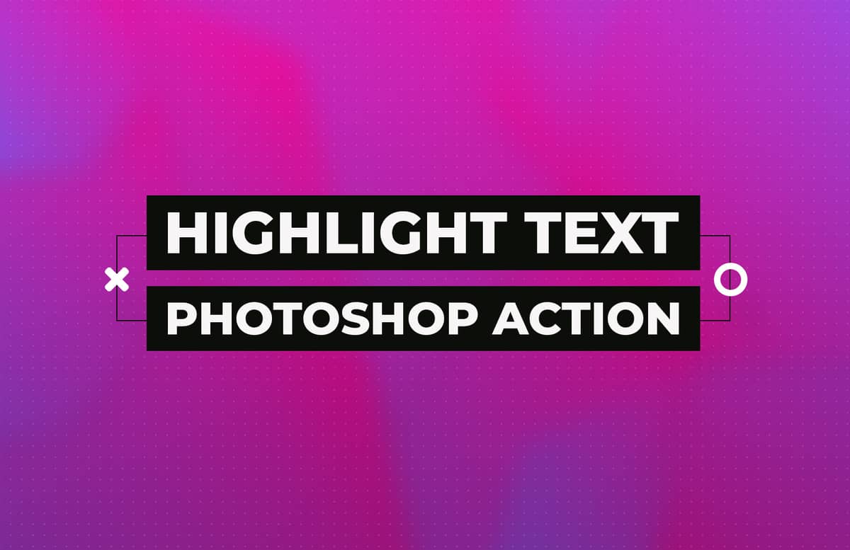Highlight Text Photoshop Action Preview 1