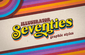 Illustrator 70's Graphic Styles