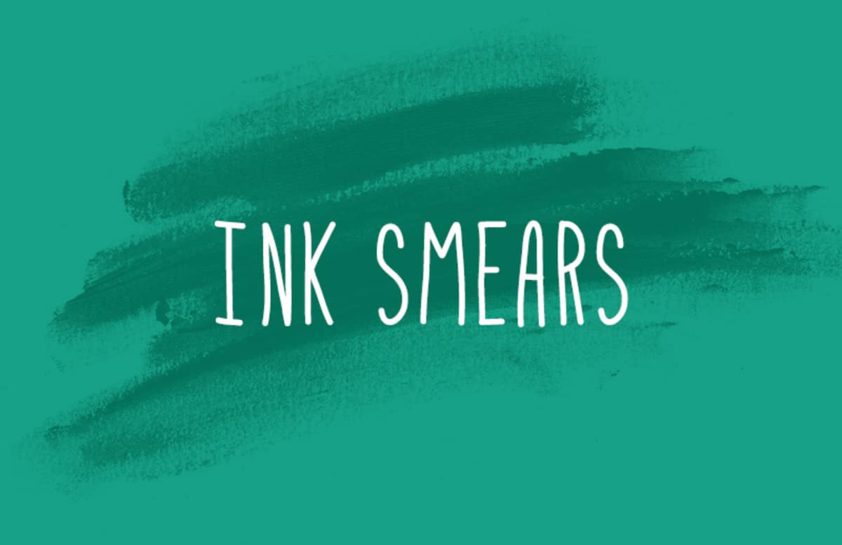Ink  Smear  Brushes  Preview 1
