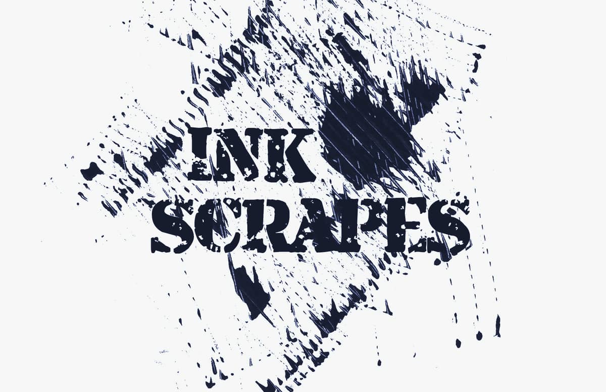 Ink  Scrapes  Brush  Set  Preview 1