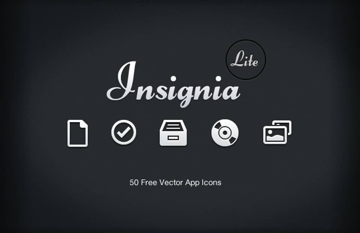 Insignia  Lite  Vector  Icons  Preview1