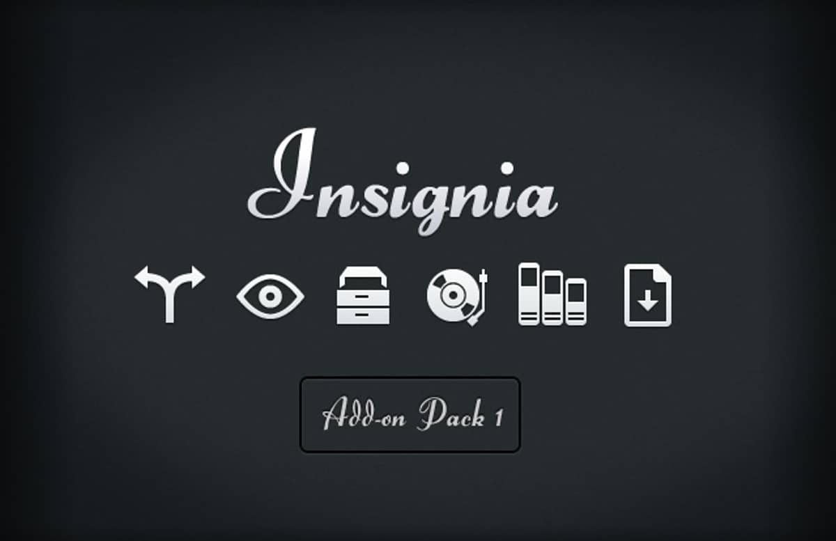 Insignia  Vector  Icons  Add On 1  Preview1