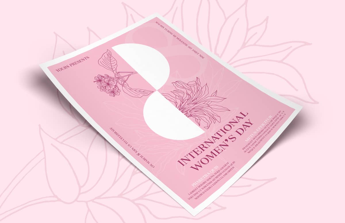 International Womens Day Flyer Template Preview 1