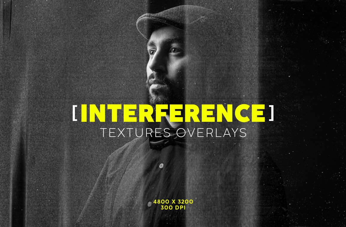 Interference Textures Overlays
