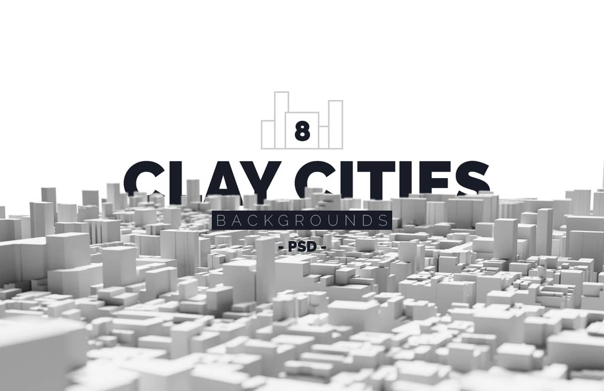 Isolated Clay Cities Backgrounds Preview 1