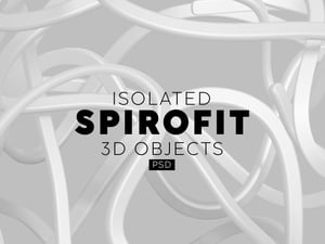 Isolated Spirofit 3D Objects 1