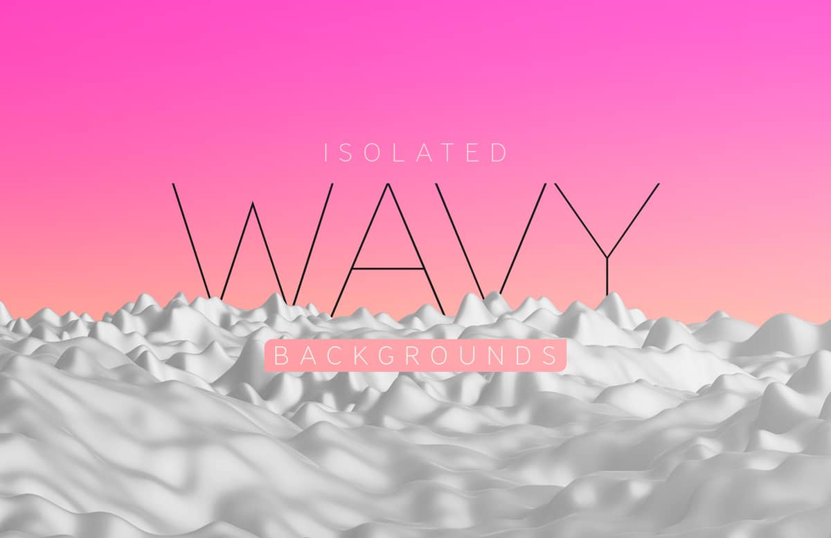 Isolated Wavy Backgrounds Preview 1