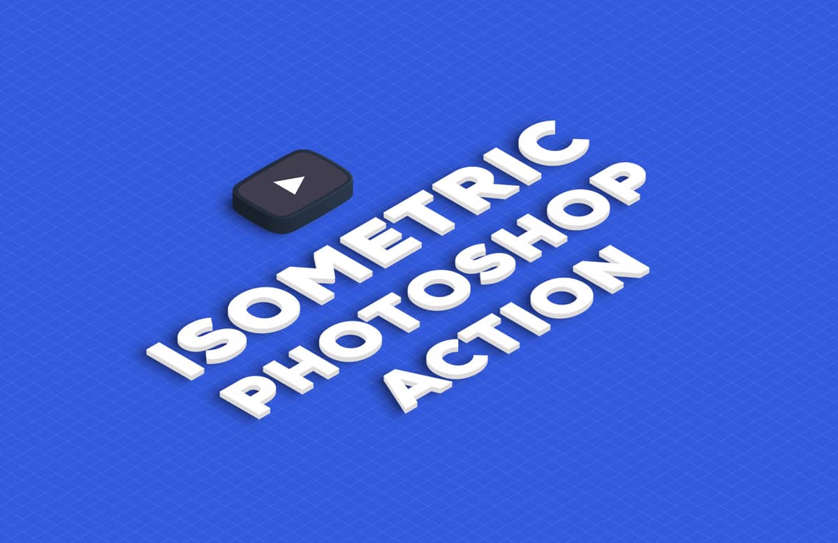 Isometric Photoshop Action Preview 1