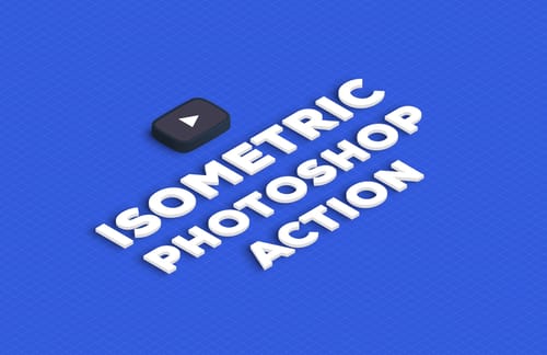 Isometric Photoshop Action
