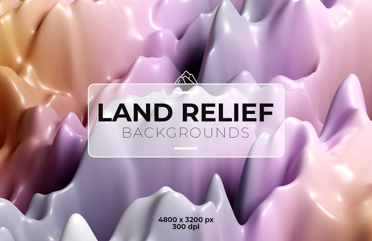 Land Relief Backgrounds Preview 1