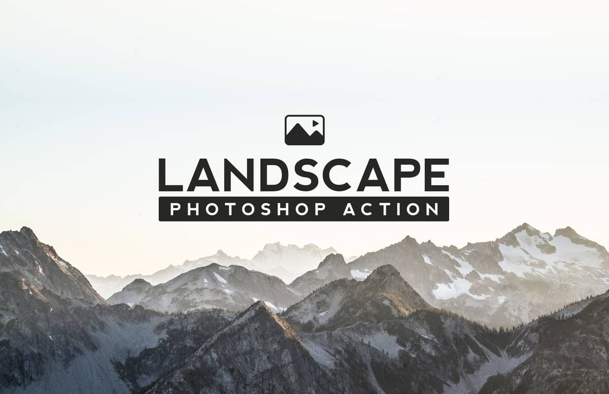 Landscape Photoshop Action Preview 1