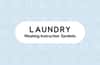 Laundry Washing Instruction Symbols