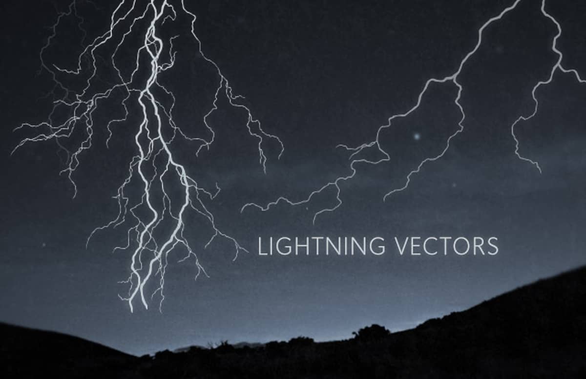 Lightning  Vectors  Preview1