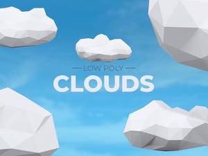 Low Poly Clouds 1