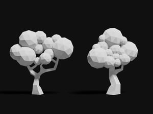 Low Poly Trees 2