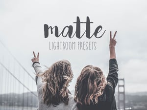 Matte Lightroom Presets 1