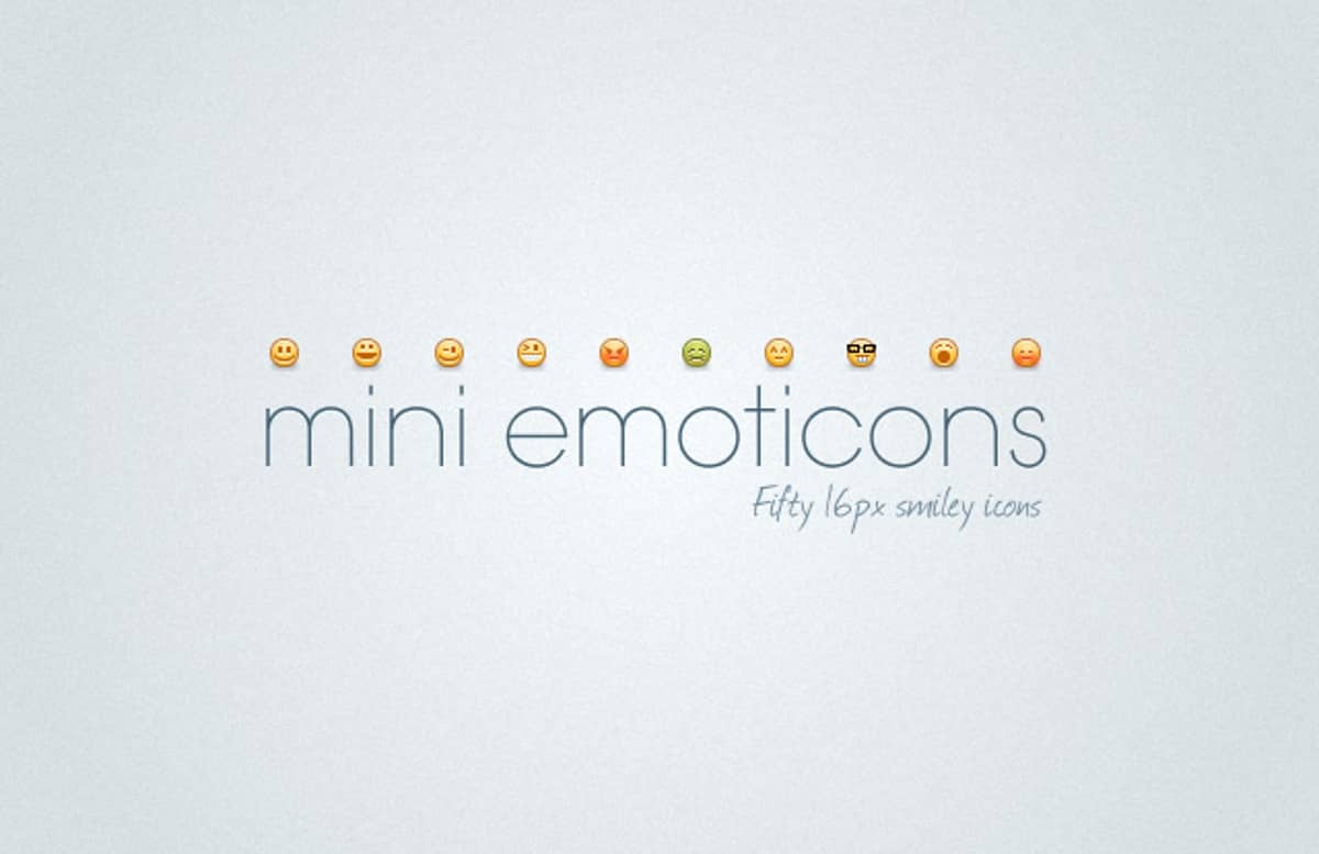 Mini  Emoticons  Preview1