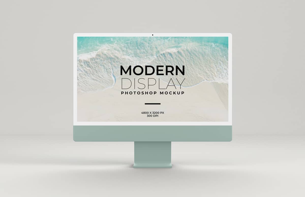 Modern Display Mockup Preview 1