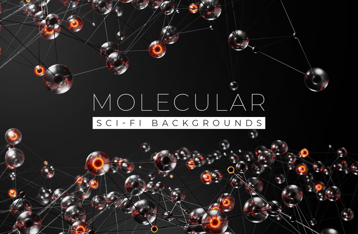Molecular Sci-Fi Backgrounds