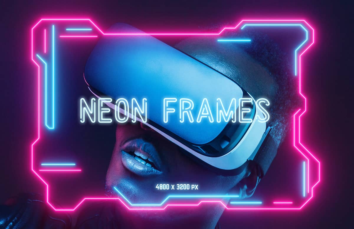 Neon Frames Preview 1