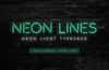 Neon Lines - Neon Sign Font
