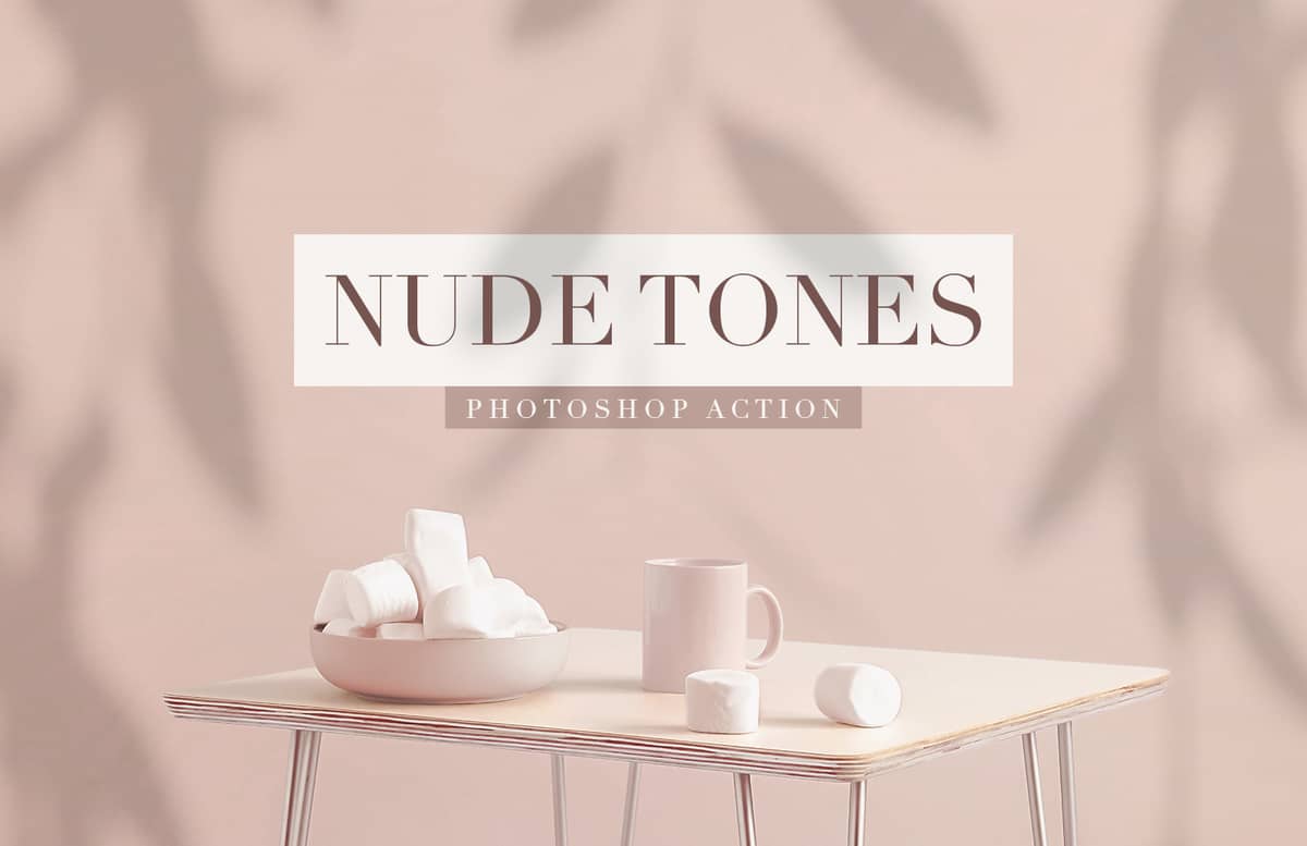 Nude Tones Photoshop Action Preview 1