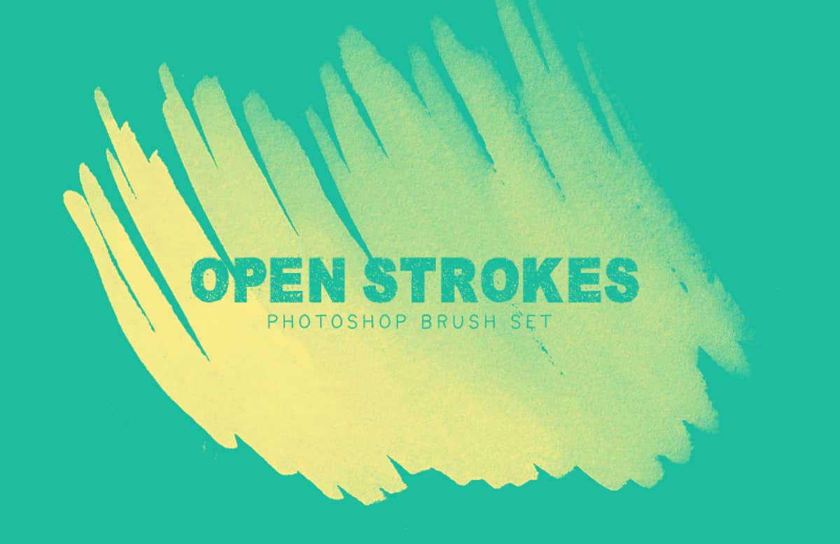 Open  Strokes  Brush  Set  Preview 1