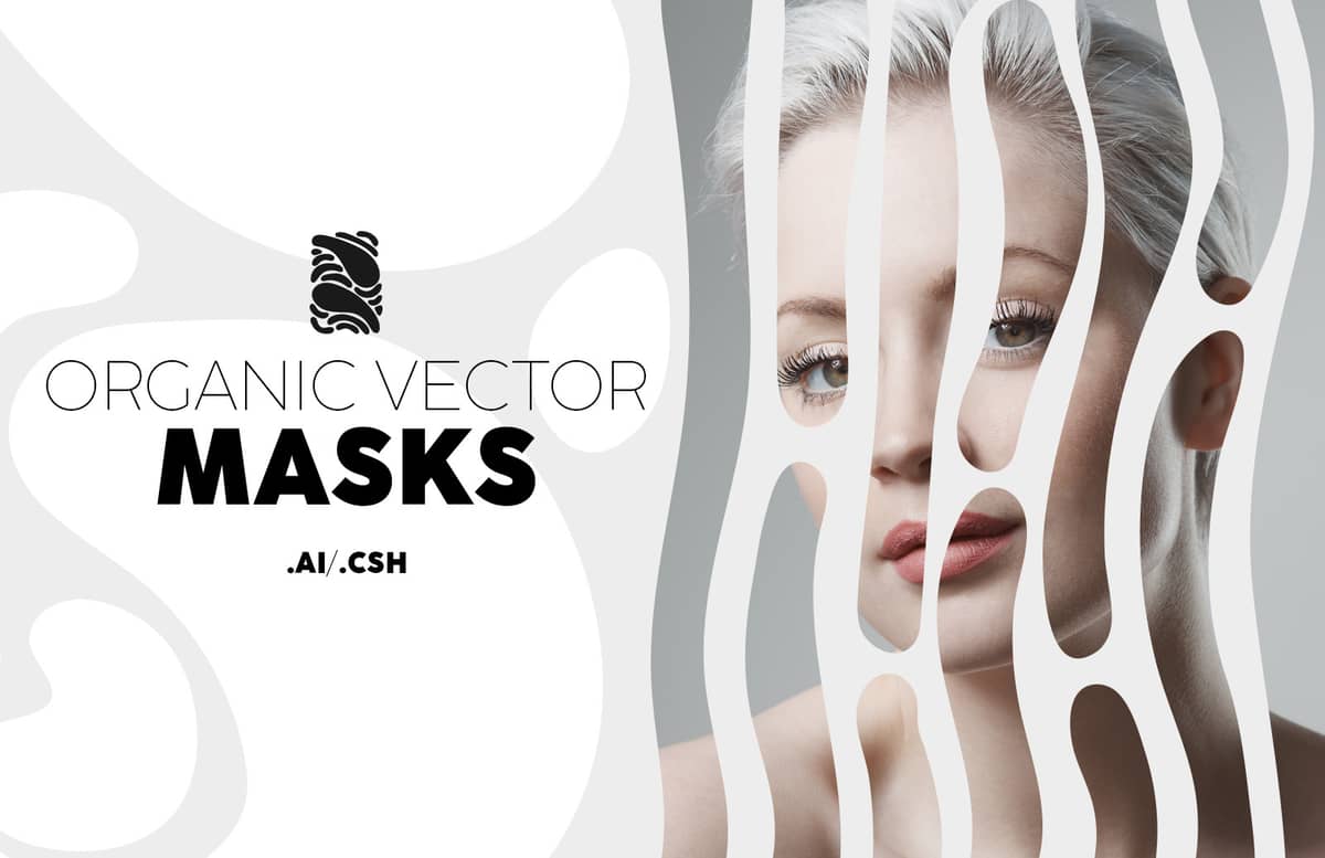 Organic Vector Masks Preview 1