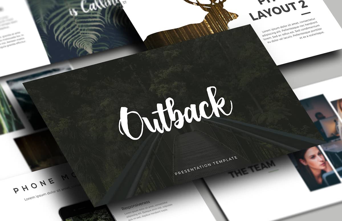 Outback  Presentation  Template  Preview 1