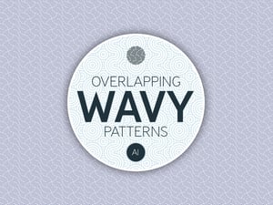 Overlapping Wavy Patterns 1