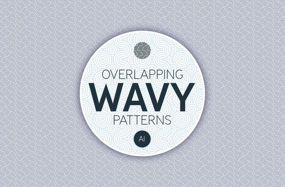 Overlapping Wavy Patterns