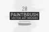 Paintbrush Strokes Vector Art Brushes