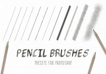 Free Pencil Brushes for Photoshop