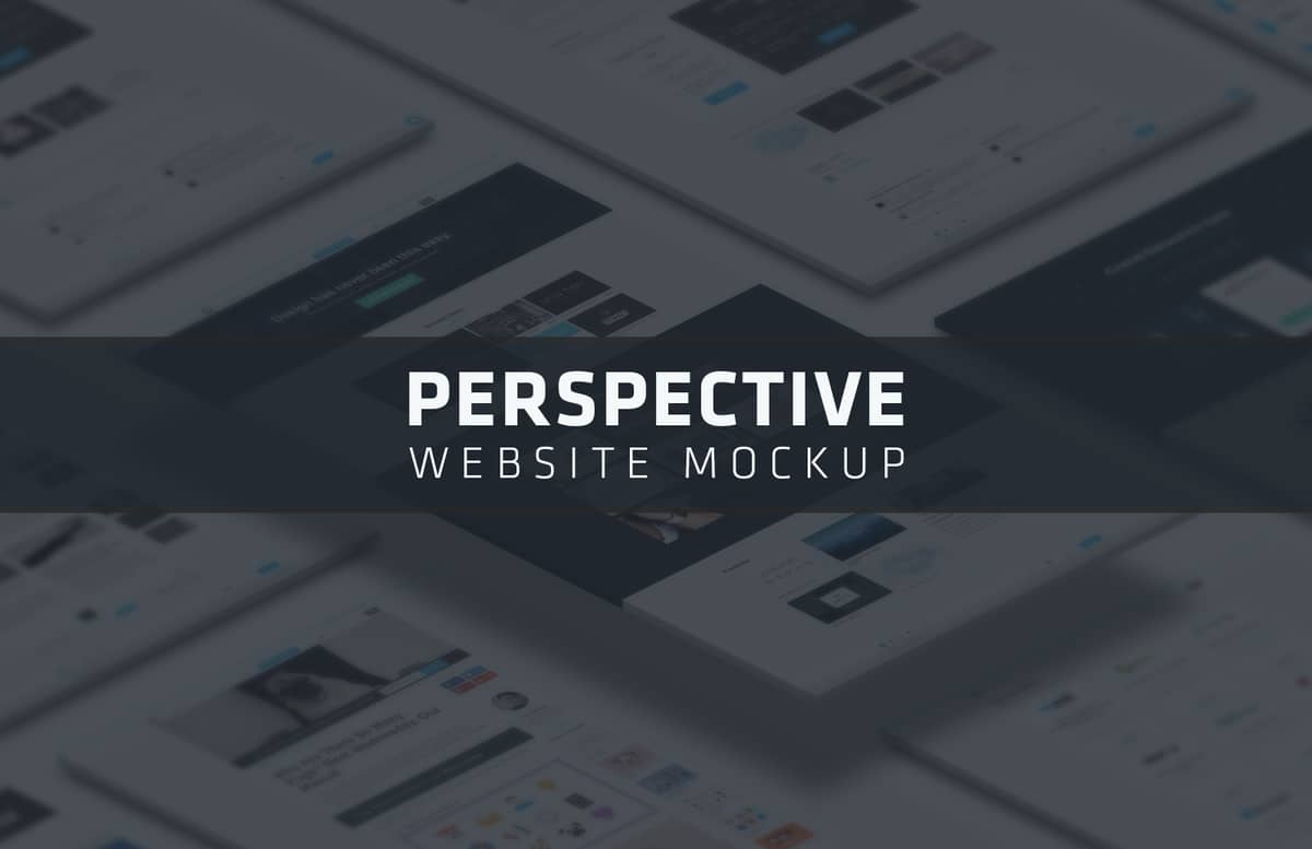 Perspective Website Mockup Preview 1