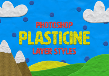 Plasticine Clay - Photoshop Layer Styles