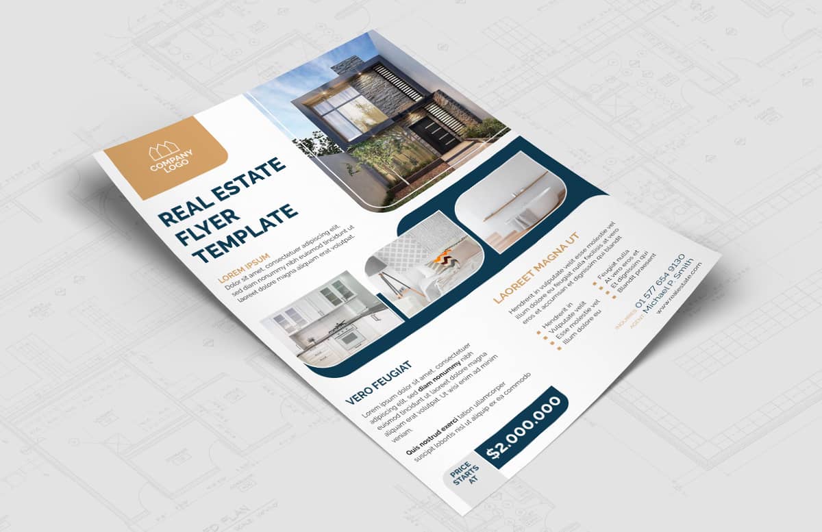 Real Estate Flyer Template Preview 1