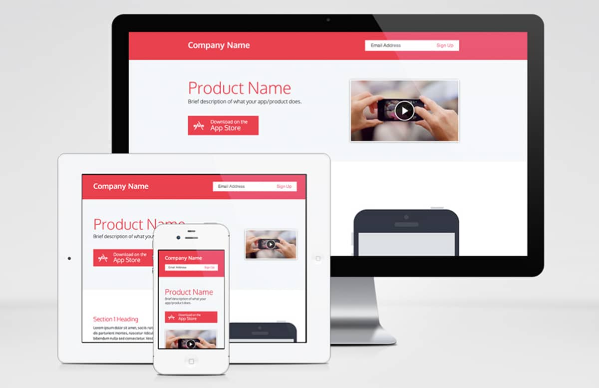 Responsive  Single  Page  Product  Template 800X518 1