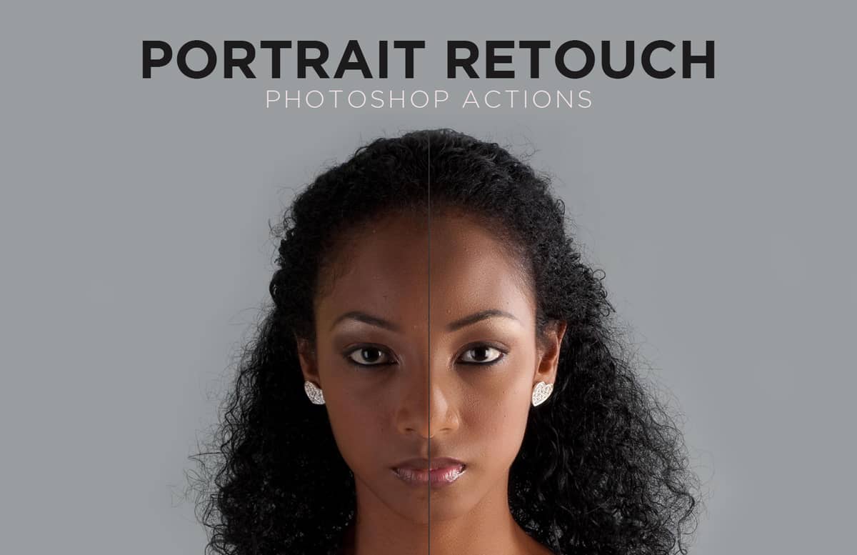 Retouch Photoshop Actions Preview 1B