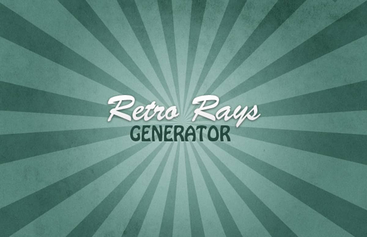 Retro  Rays  Generator  Preview1