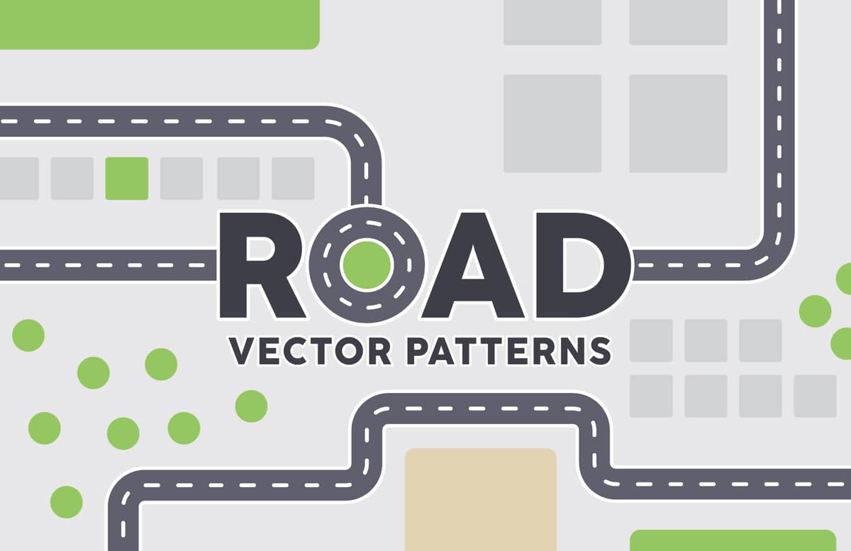 Road Vector Patterns Preview 1